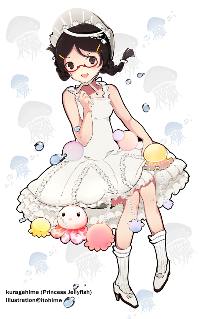 海月姬月海lolita水母海洋生物itohimepixiv