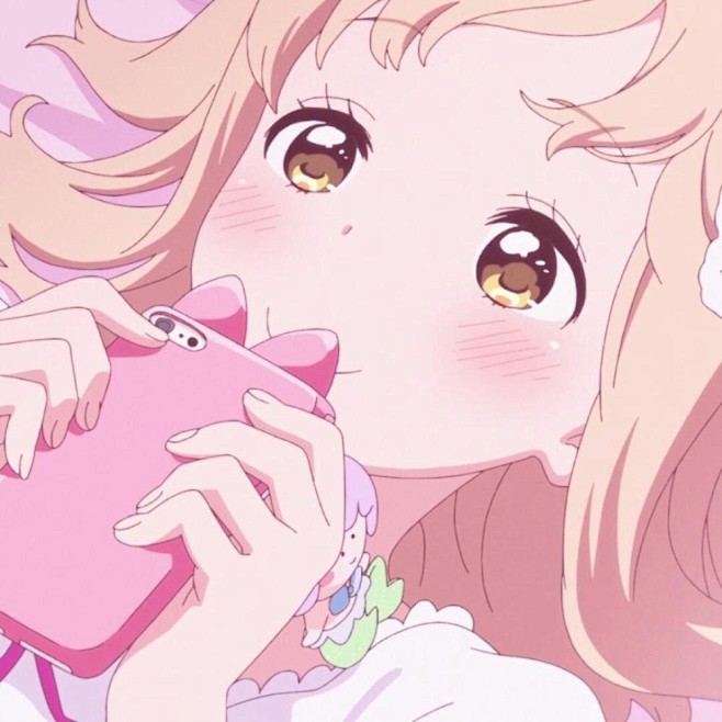 动漫女头闺蜜头像多人可爱粉色系少女心萌仅整理更多女头请关注aclass