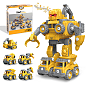 可拆装工程车玩具拧螺丝拼装变形机器人益智儿童拆卸组装玩具男孩-淘宝网
