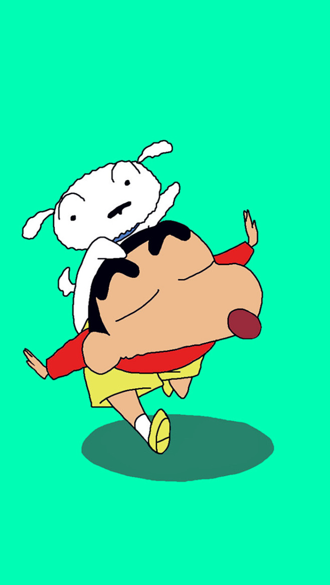 iphone壁纸蜡笔小新