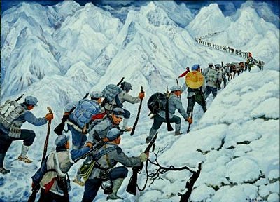 长征红军过草地爬雪山走过的雪山有几座你知道