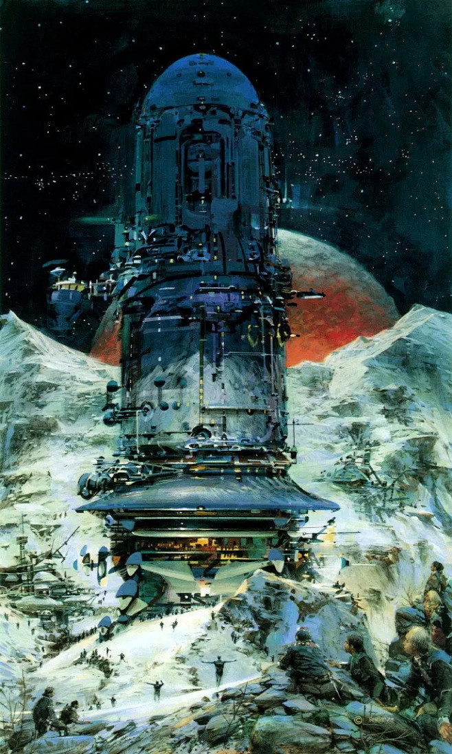 西方幻想类插画大师系列七约翰伯格johnberkey