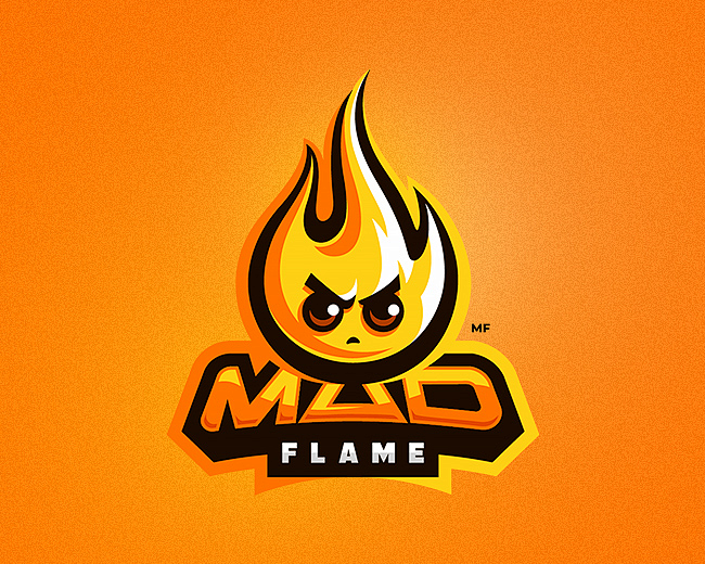 mad flame 火焰 人 表情 卡通 插畫 火把 小火 遊戲 小遊戲 立體 3d 