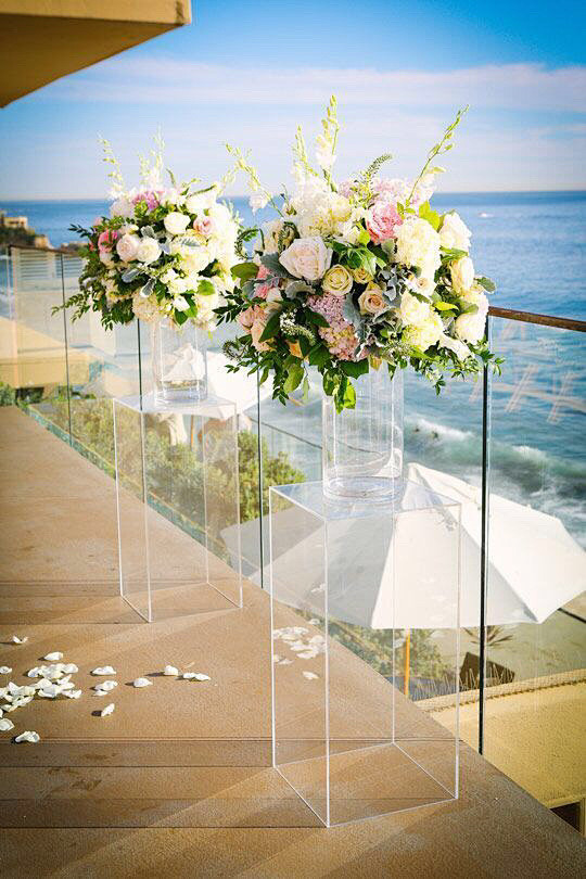 花柱569花柱花艺通道布置迎宾花艺