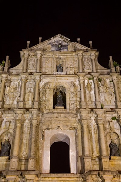 澳门大三巴牌坊图片