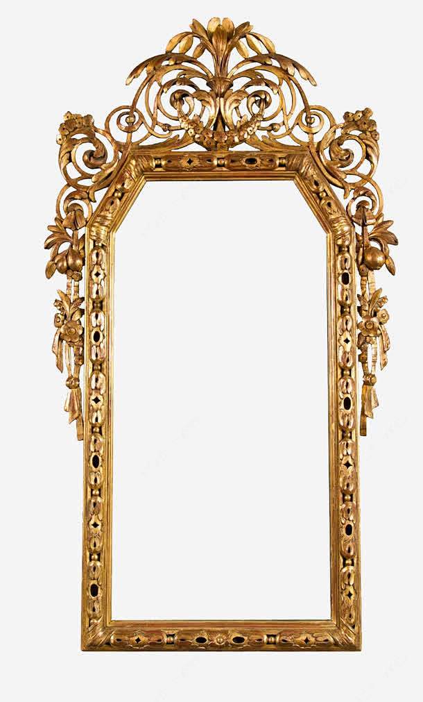 精美复古金色欧式油画框png免抠素材新图网