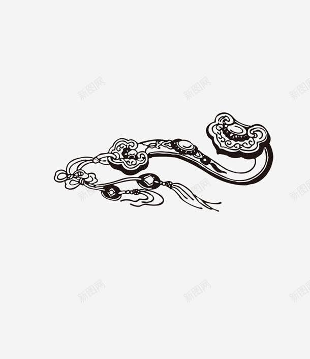 仙女洛从自忘川转采于2021-07-31 16:42:07玉如意 创意素材手绘仙女洛