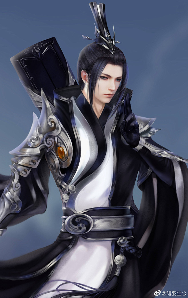 20:12:51楚留香手游同人   绯羽尘心/绘古风-男暖暖〃该采集也在以下