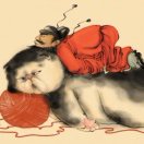 胸毛在结冰