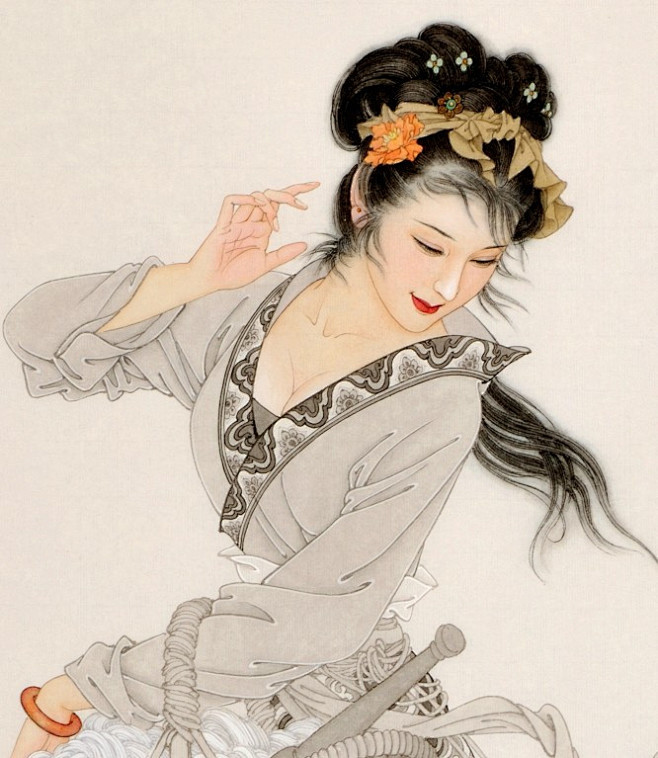 项维仁中国人物画