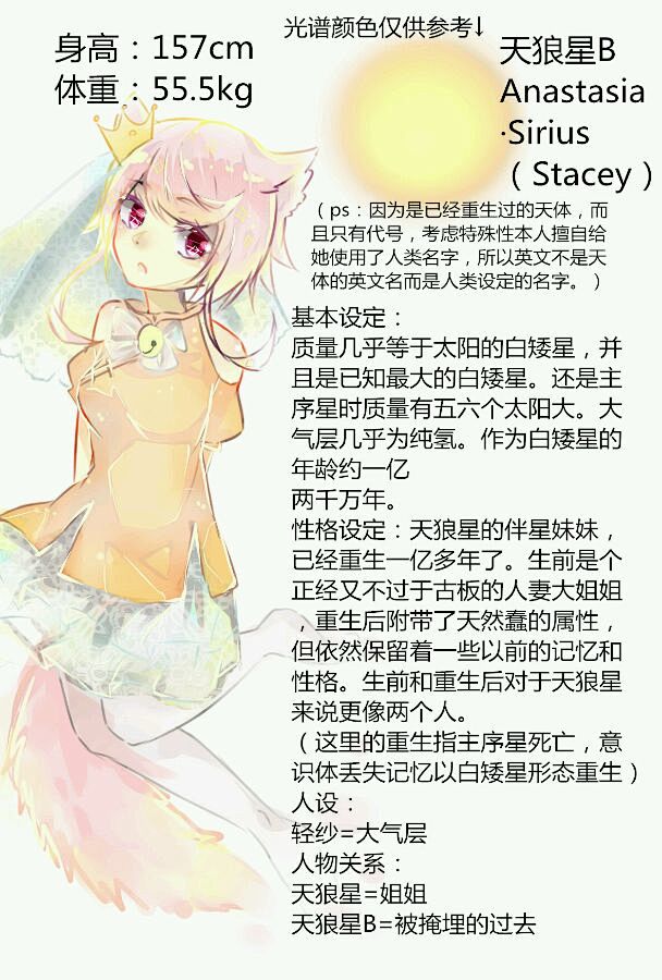 天狼星伴星b拟人