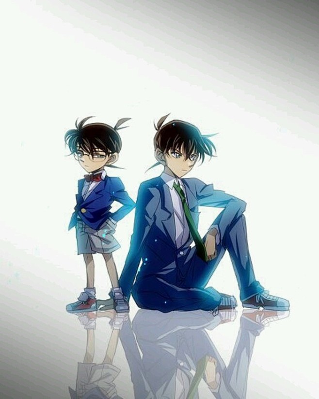 二次元动漫名侦探柯南工藤新一江户川柯南