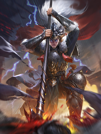 sp马超杵枪摧敌