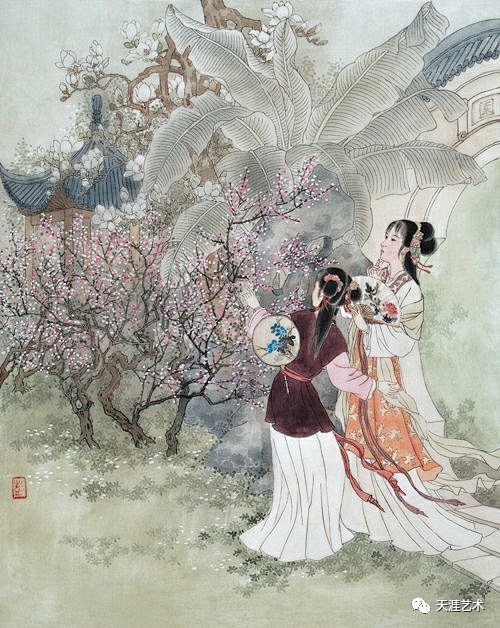 14:15:28绝美绘本牡丹亭|丹青妙笔彭连熙 天涯艺术874期人物miliiyaw