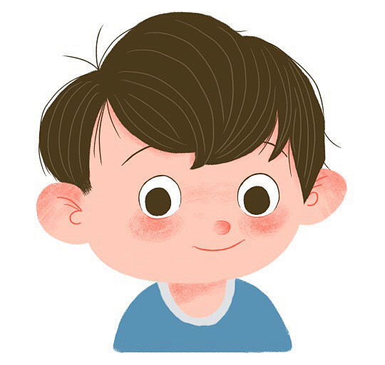 板绘插画儿童插画头像