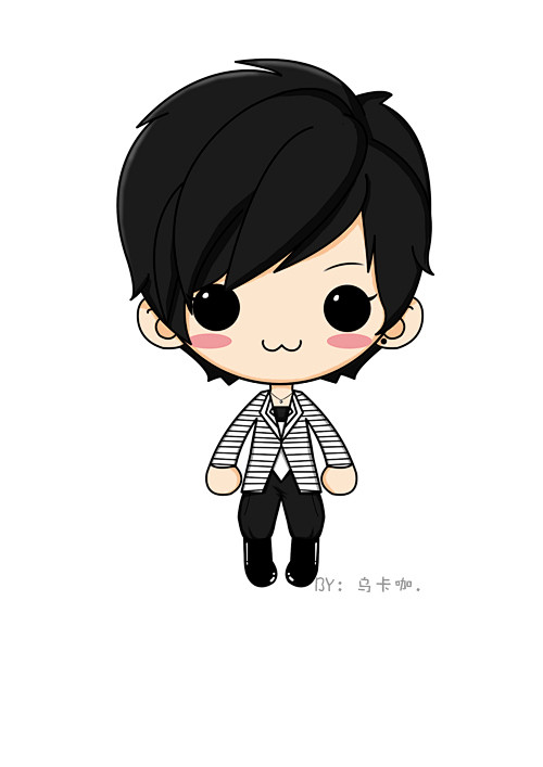 动漫卡通明星李宇春可爱