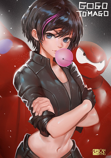 《#超能陆战队#》(#big hero 6#)#神行御姐