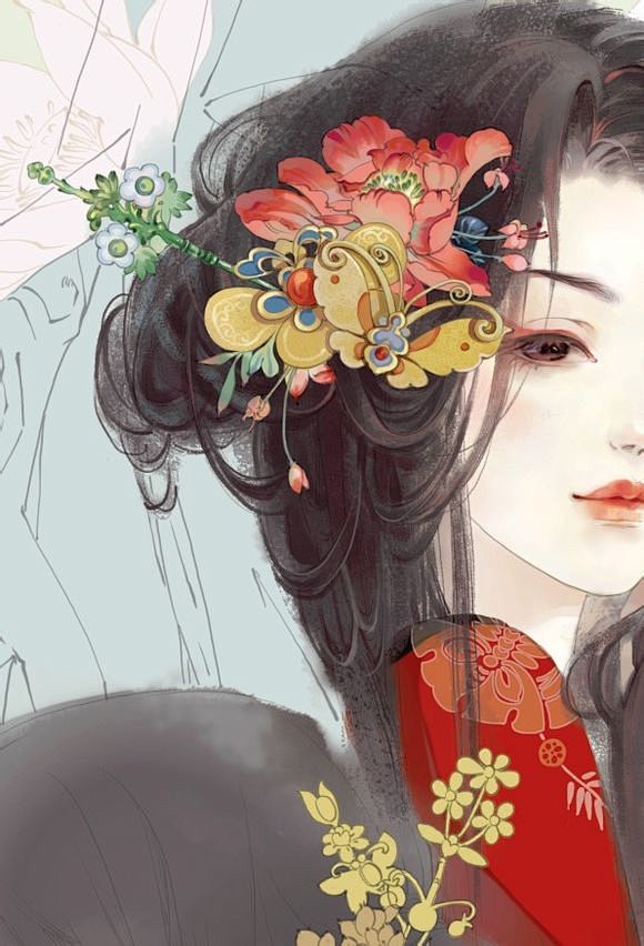清新水彩古典风的的言情小说封面图大爱言情小说吧百度贴吧