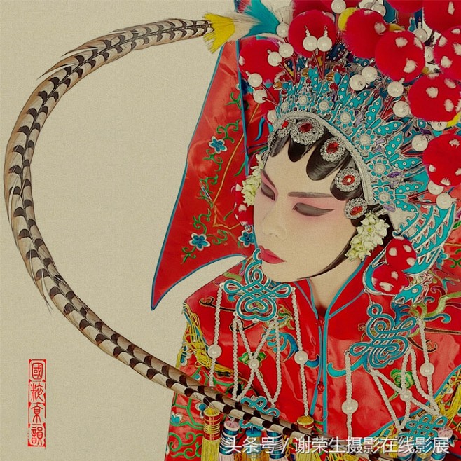 国粹京韵像工笔画一样的京剧人像摄影今日头条toutiaoorg