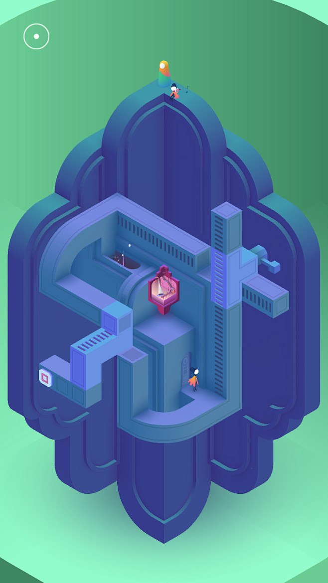 纪念碑谷2插画配色采集