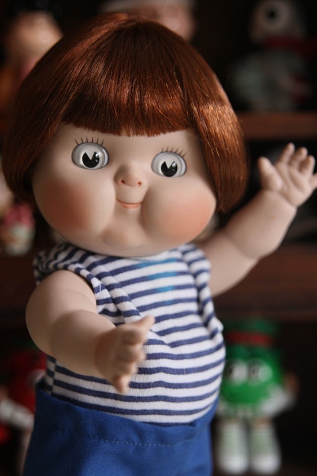 古董娃娃番茄汤娃娃海军风超萌大胖娃