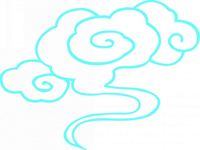 古典云纹图案图片