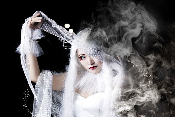 cos鬼契spirit爱丽丝梦游仙境白皇后上海cos吧百度贴吧