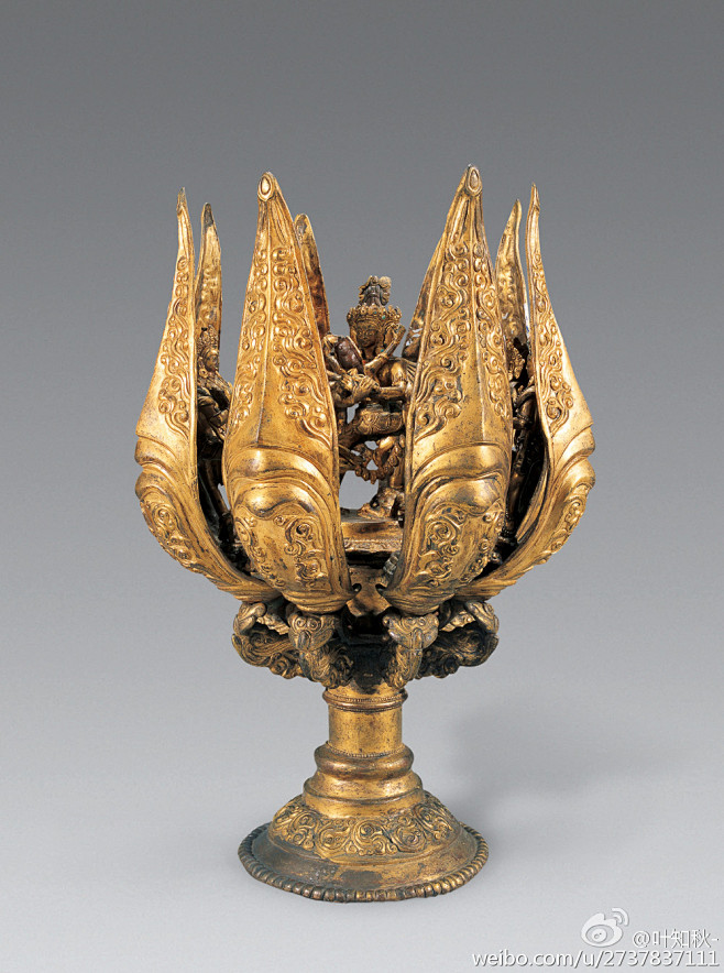 明八瓣莲花曼荼罗布达拉宫藏