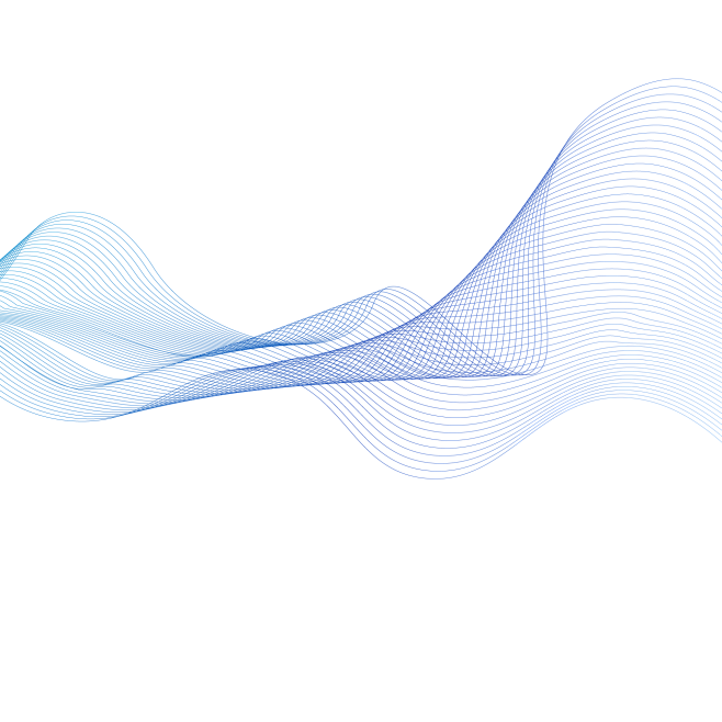 渐变色科技线条