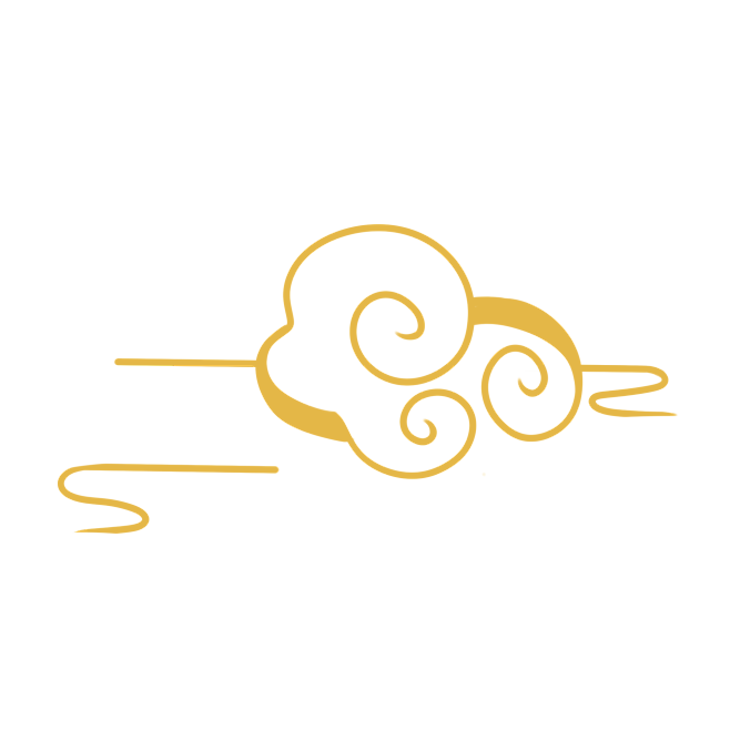 【可下载】免抠透明设计元素 金色底纹 金色祥云 金色云纹 祥云底纹 