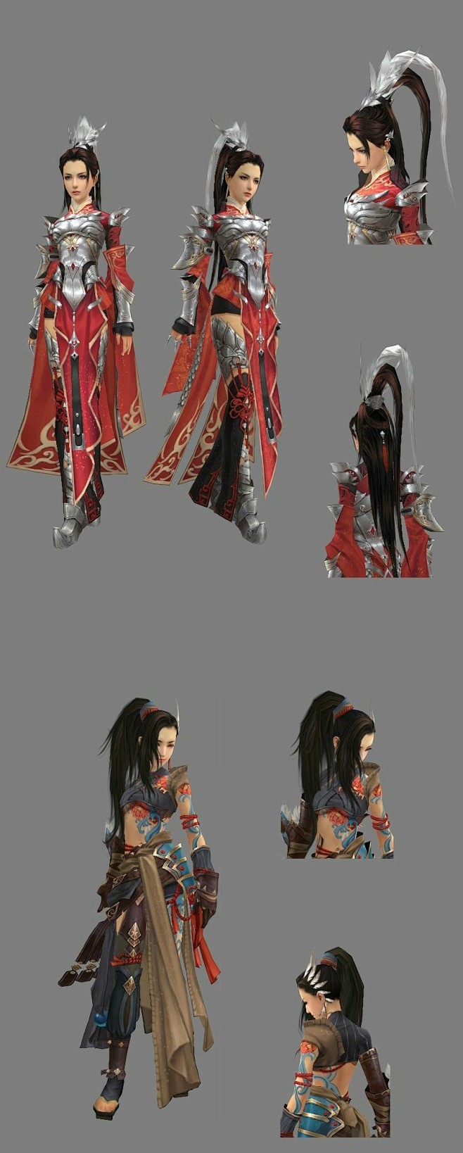 天策丐帮朔雪建模