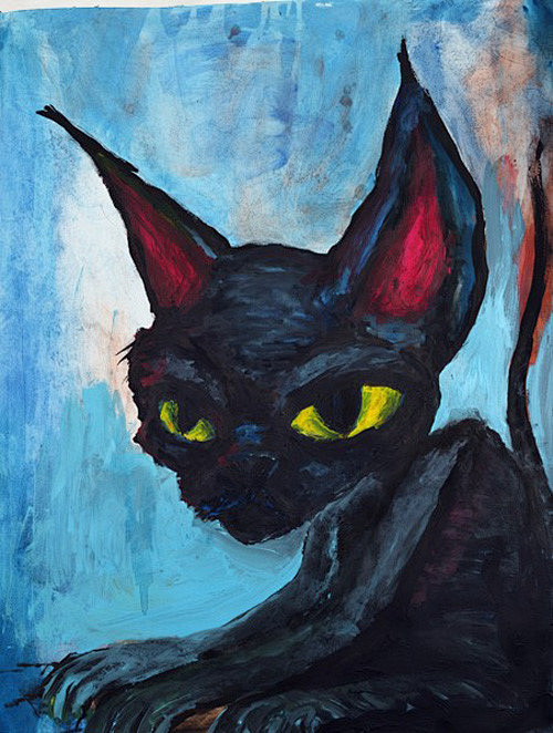 玛丽莲曼森喜欢他的歌还是他的画watercolourpaintingsbymarilyn