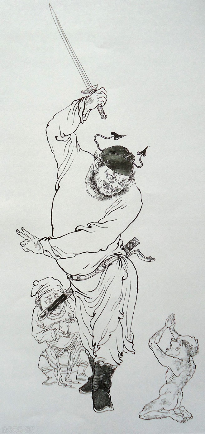 27钟馗降鬼jpg