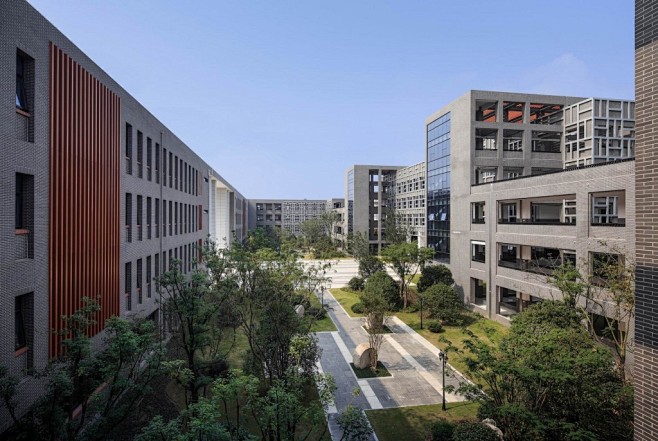 绿色生态校园南通市第二中学新校区景观建筑设计方案景