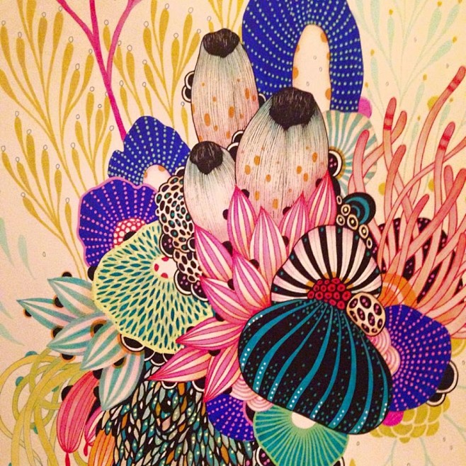 yellenajames插画作品