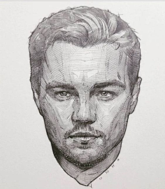 com这素描头像排线绝了|技巧教程aamnp1oa采集到排线练习采集weibo.