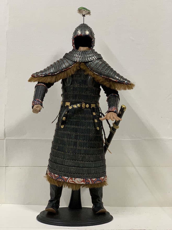 威肃16兵人diy金属盔甲散件唐甲散件唐仪仗黑札甲自d淘宝网