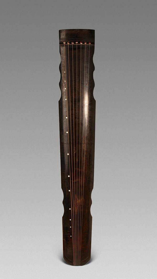 明代连珠式古琴