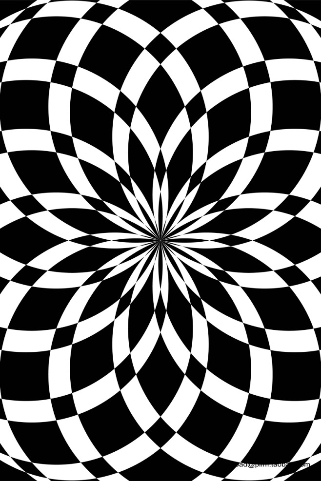 黑白几何背景图案