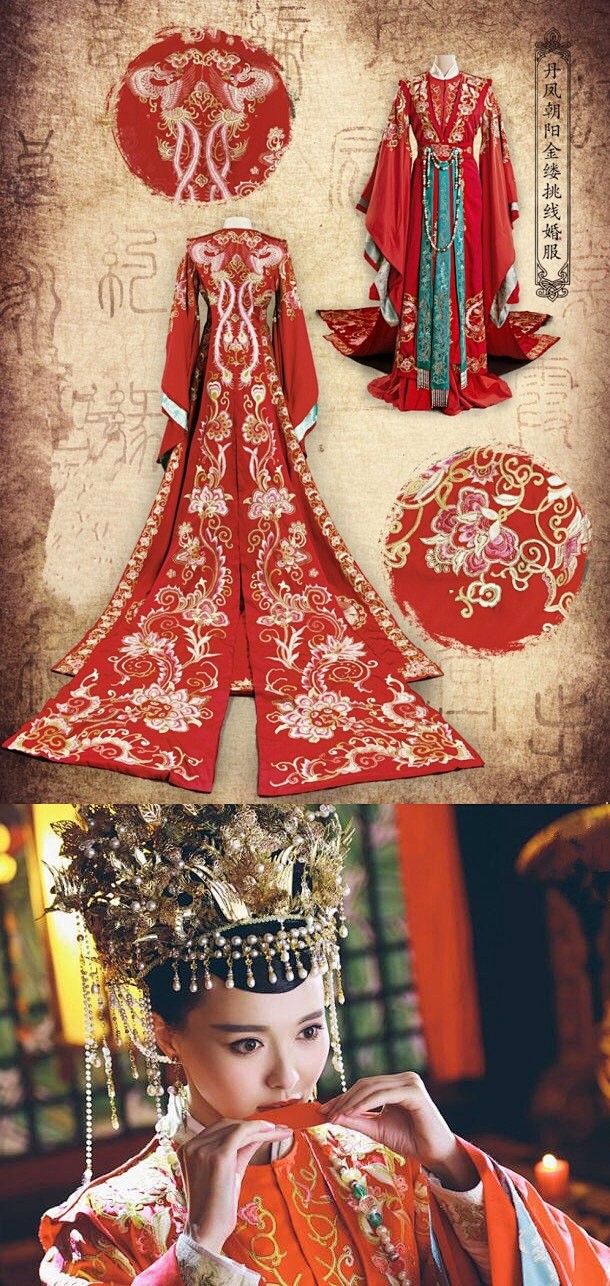 锦绣未央中精美华贵的古装服饰你喜欢哪一套
