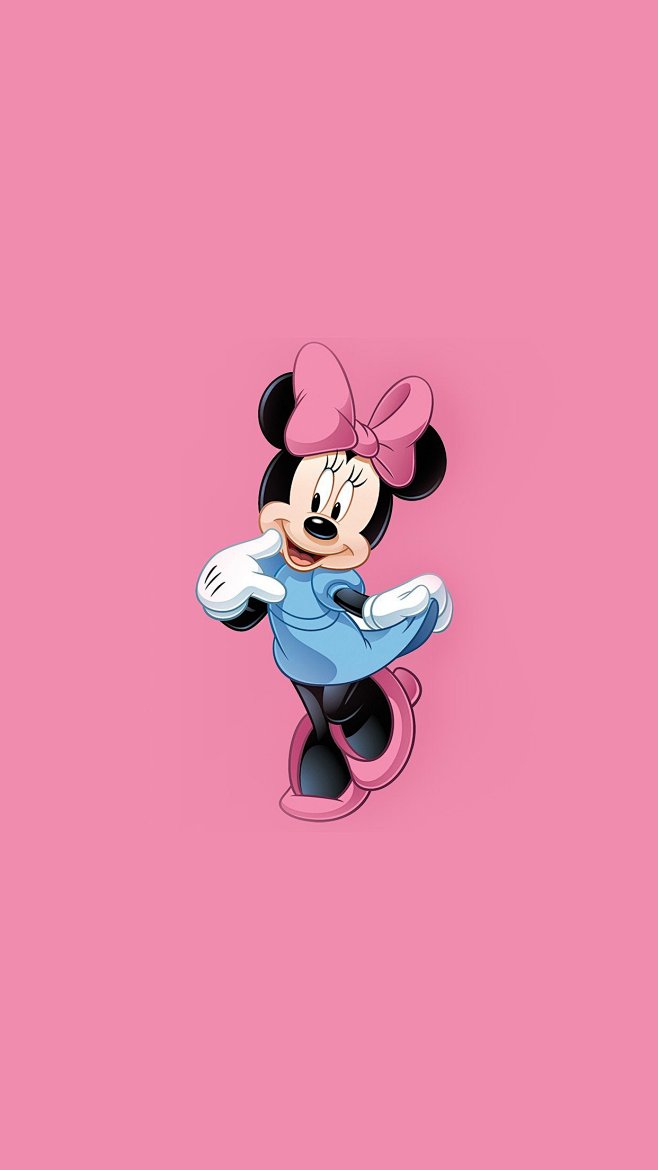 15:34:14粉色可爱的米奇老鼠手机壁纸卡通专区设计