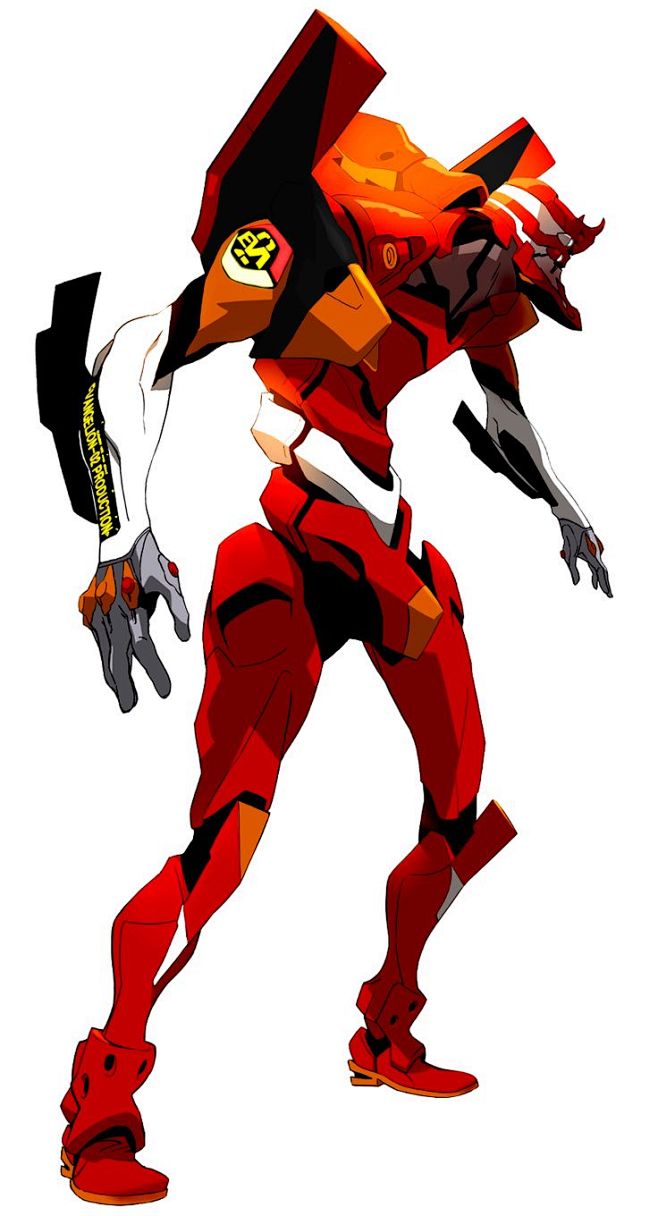 新世纪福音战士单位02重建机甲机械铠甲