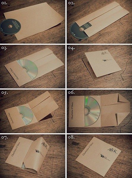 为自己的CD做一个美丽的包装。