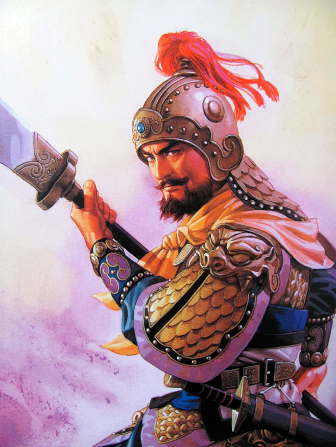 三国志英杰插画集 魏延