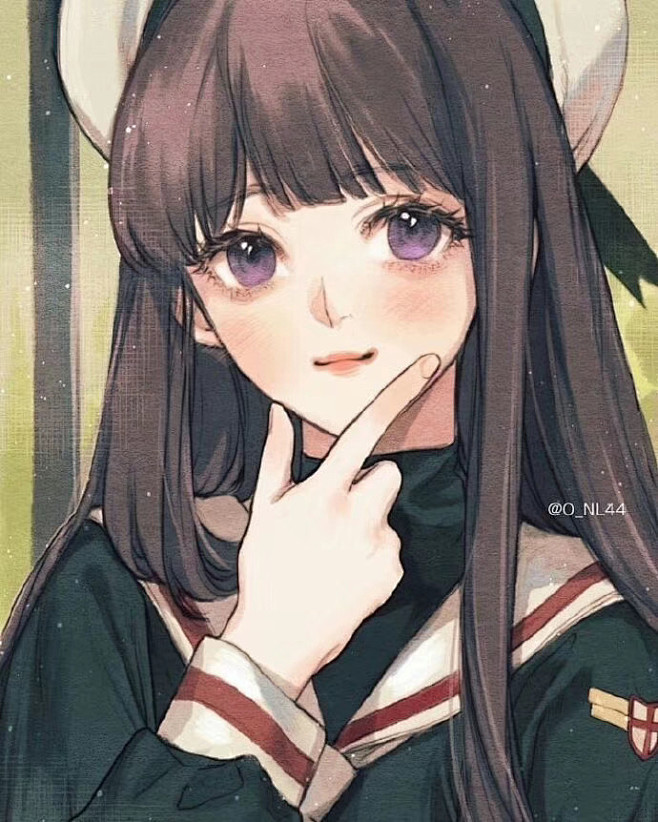 钢牙君从芸儿lora转采于2020-12-15 23:16:57q版日系女生头像动漫头像