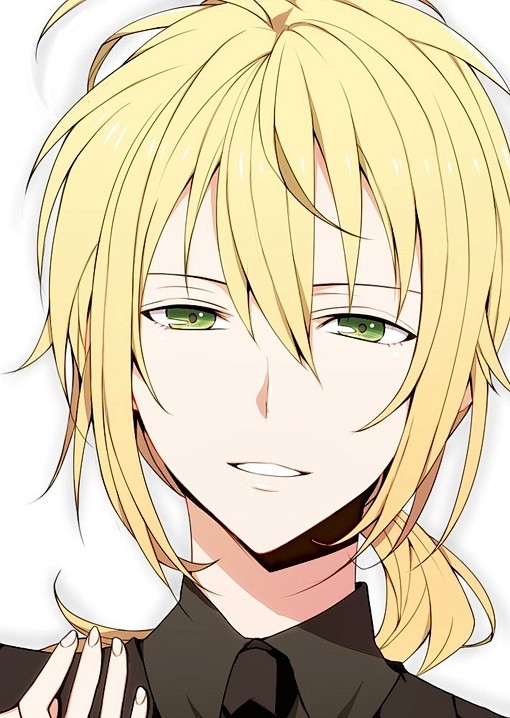 温柔亲和阳光金发男