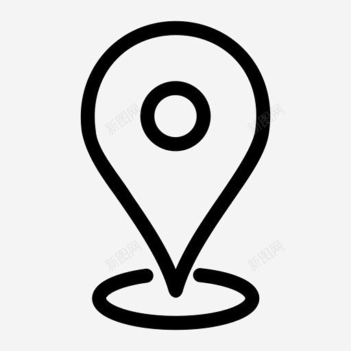 地图标记地图位置地图针页面网页平面电商创意素材