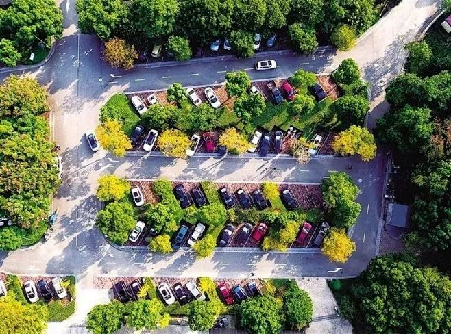 长屿硐天景区生态停车场效果图 生