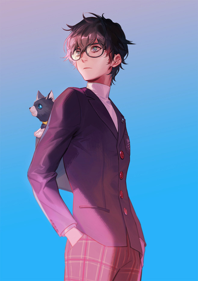 的时候吗你还送巧克力小兄弟你真的注定要p5男主波特p5波特龙司和杏