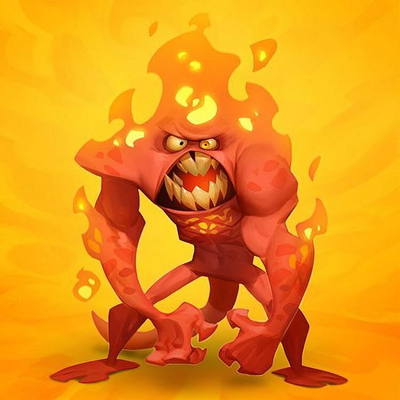 97unimo中火焰怪物的第五次演变在此之后只剩下两个检查instagram